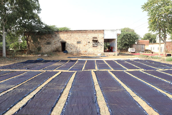 The Art of Indigo Dyeing: Crafting Beautiful Indigo Dhurries