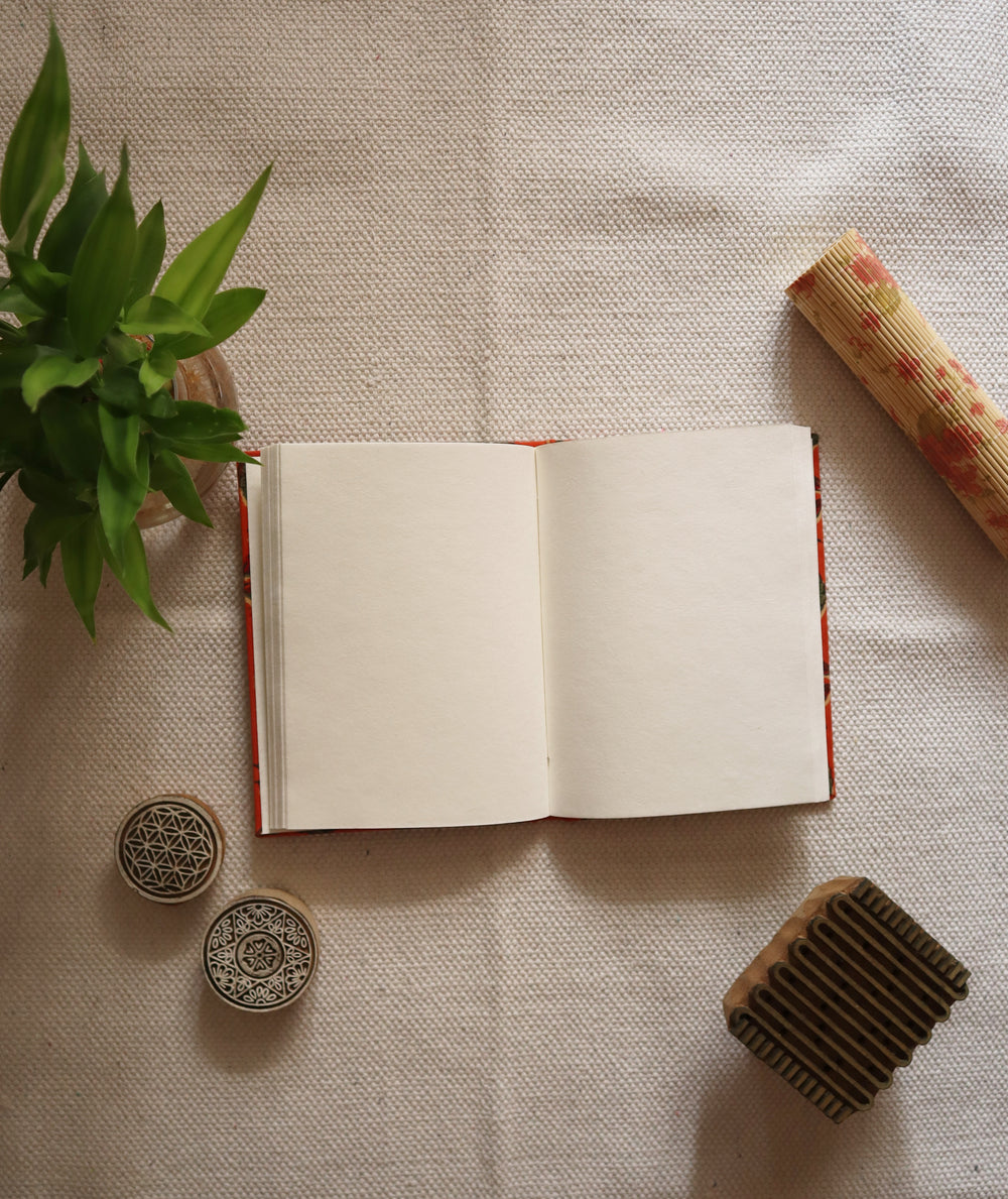 Stamped Stories - 10 | Block Printed Handmade Diary