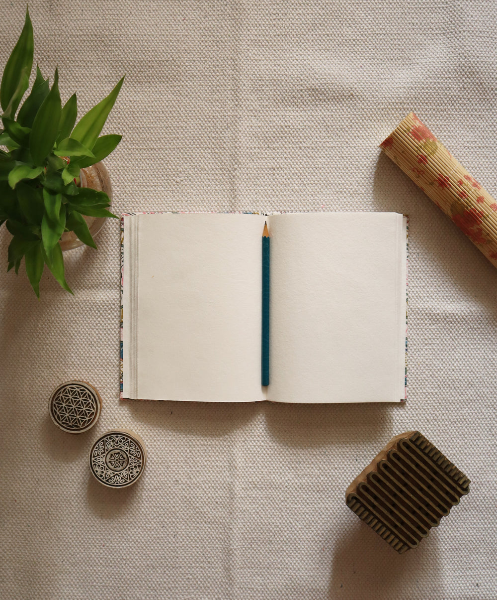 Stamped Stories - 13 | Block Printed Handmade Diary