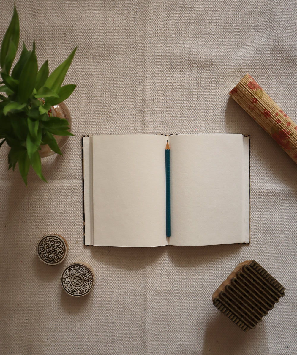Stamped Stories - 14 | Block Printed Handmade Diary
