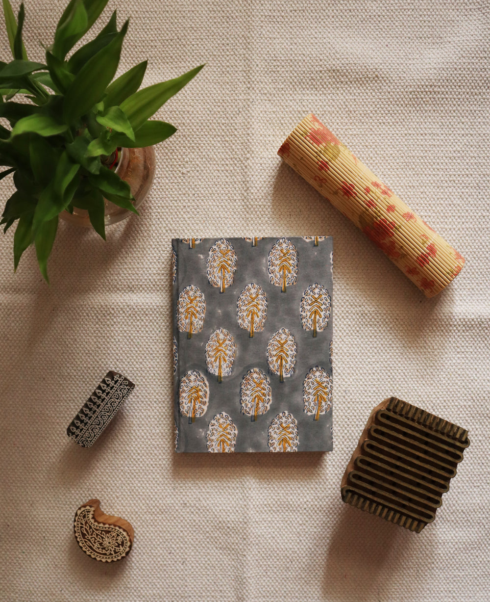 Stamped Stories - 15 | Block Printed Handmade Diary