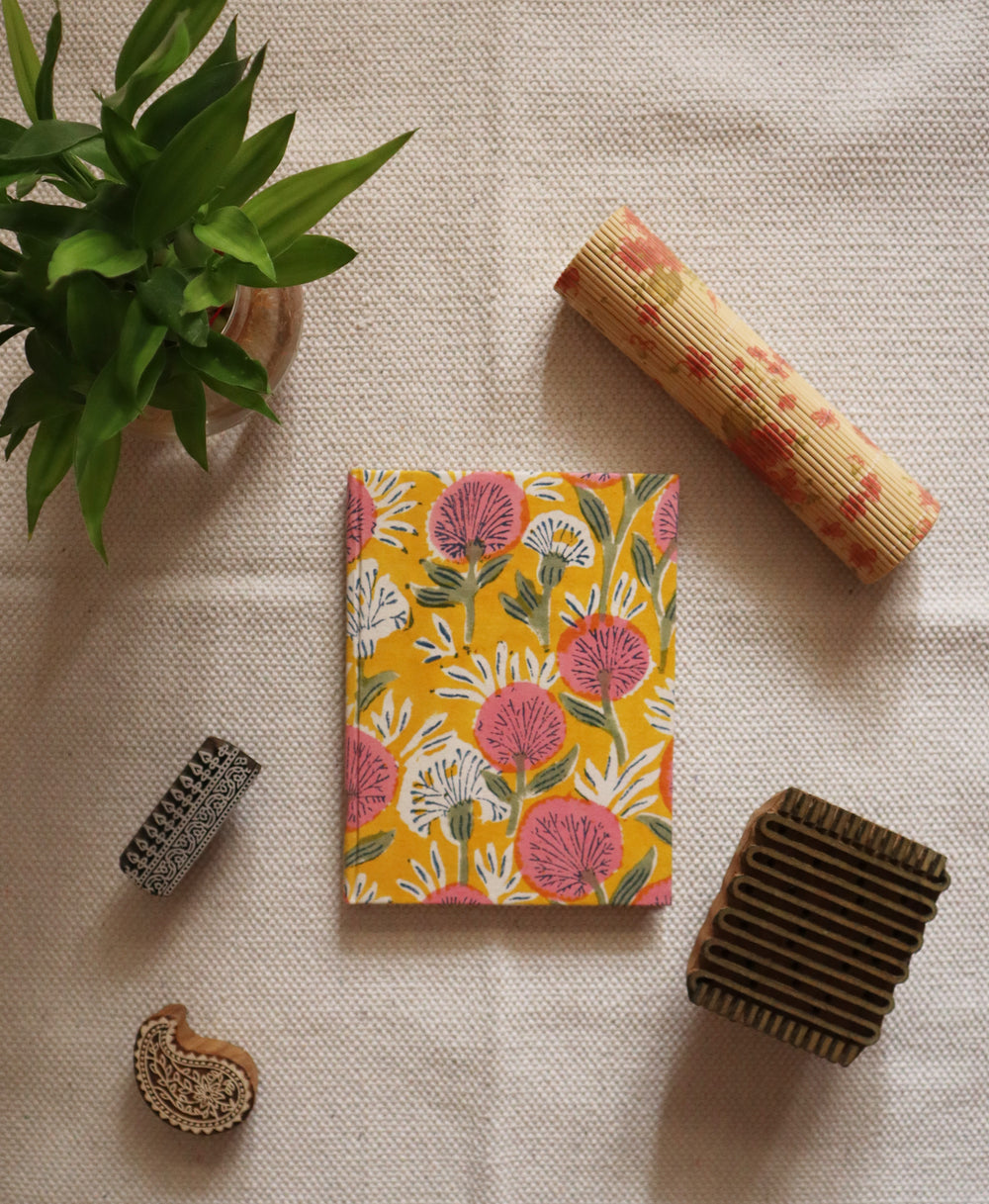 Stamped Stories - 18 | Block Printed Handmade Diary