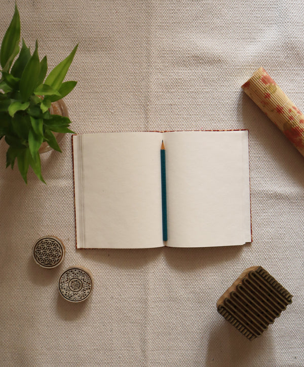 Stamped Stories - 21 | Block Printed Handmade Diary