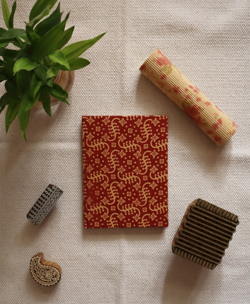 Stamped Stories - 21 | Block Printed Handmade Diary