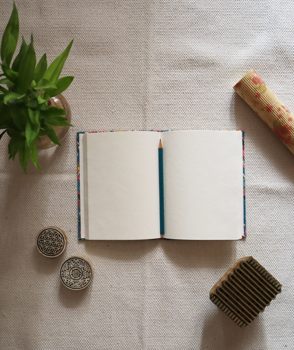 Stamped Stories - 22 | Block Printed Handmade Diary