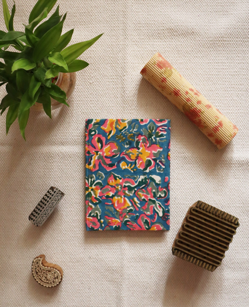 Stamped Stories - 22 | Block Printed Handmade Diary
