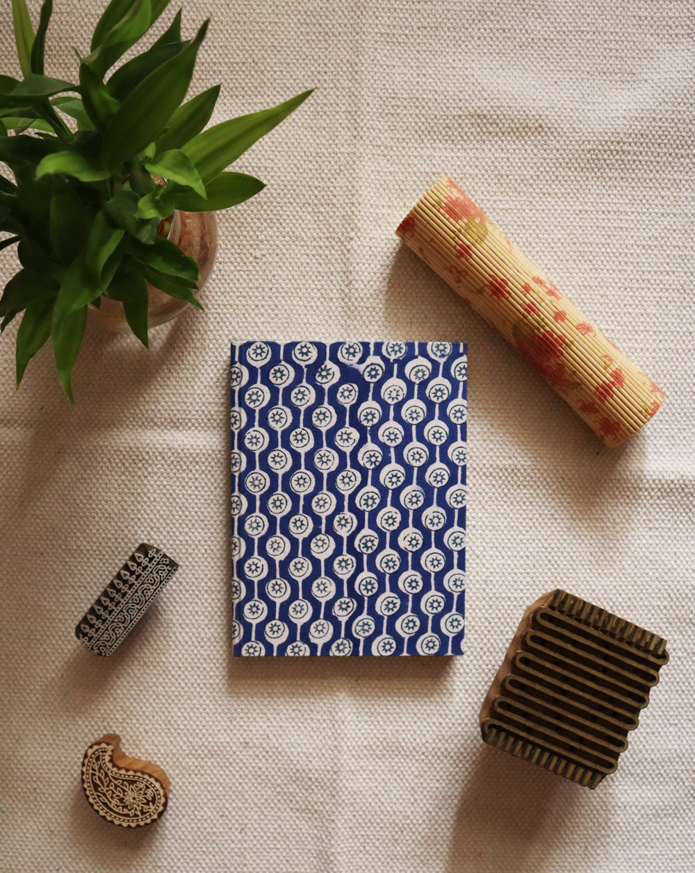Stamped Stories - 04 | Block Printed Handmade Diary