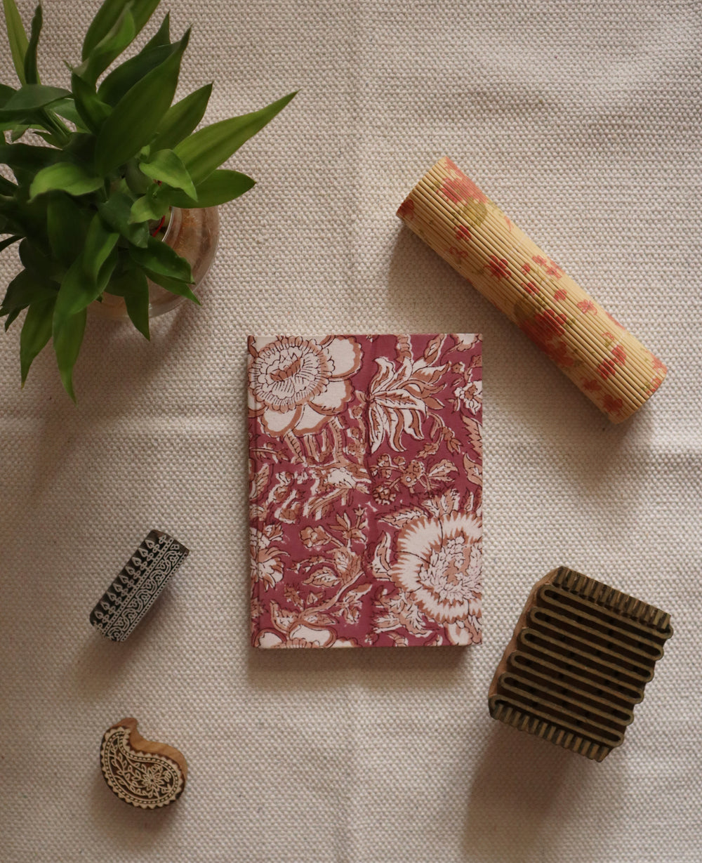 Stamped Stories - 08 | Block Printed Handmade Diary