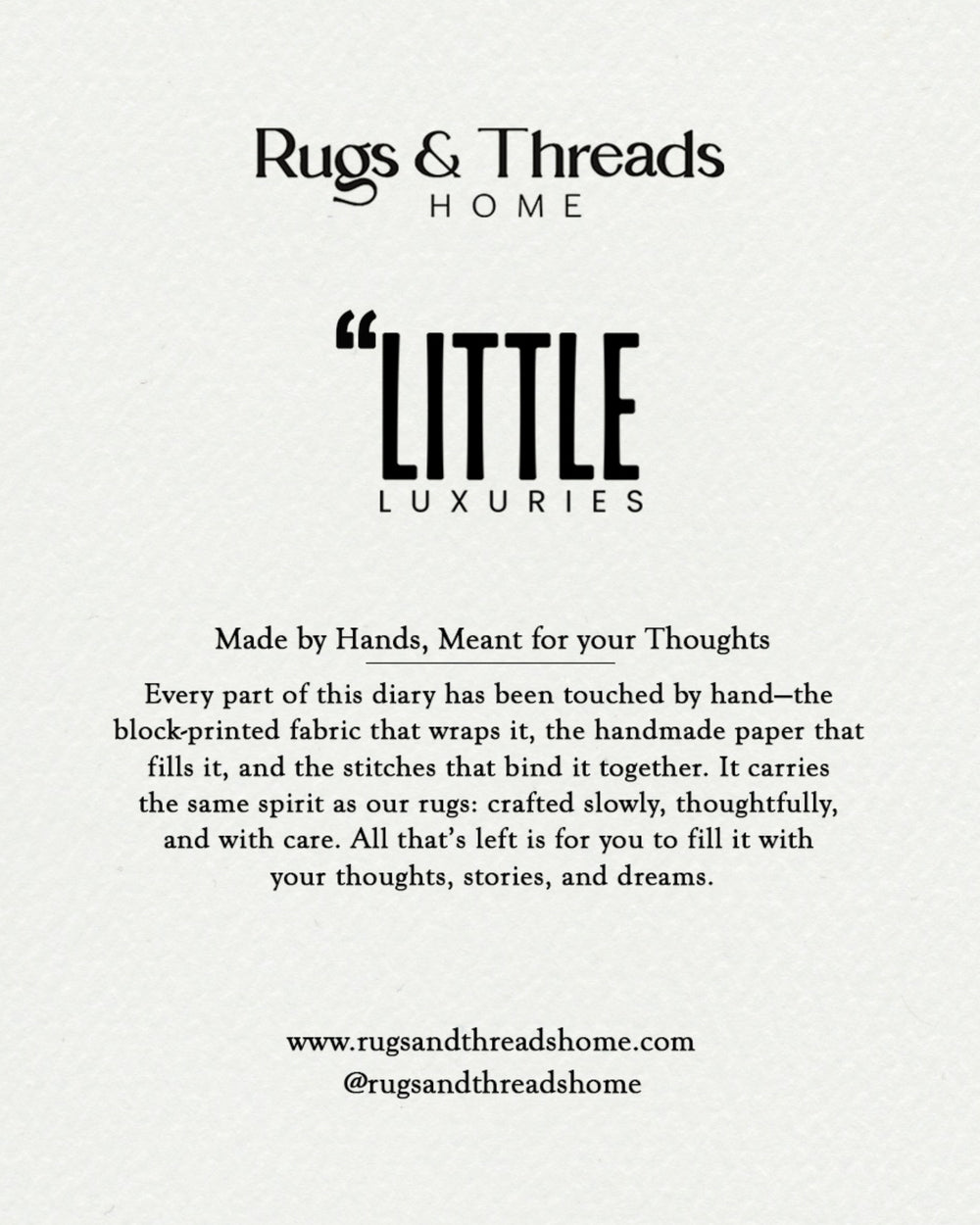 Stamped Stories - 08 | Block Printed Handmade Diary